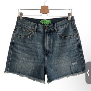 Free People x Sandrine Rose the Virgin Label | distressed denim high-rise shorts